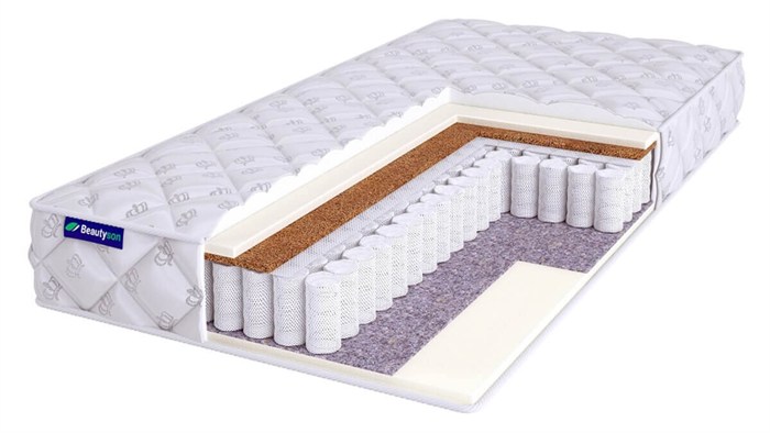 Свернутый пружинный матрас "Roll Spring Soft Cocos S600" - фото 169633