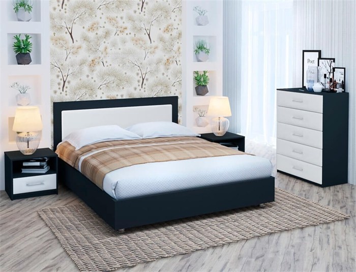 Кровать с матрасом "Марла 1 + Soft Combi Optima" - фото 171826