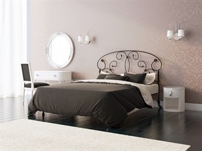 {{photo.Alt || photo.Description || 'Металлическая кровать "Ariana" одна спинка, черная'}}