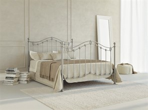 {{photo.Alt || photo.Description || 'Металлическая кровать "Kari" две спинки, серебро'}}