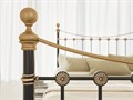 Металлическая кровать "First" две спинки - фото 163822