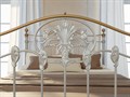 Металлическая кровать "Camelot" две спинки - фото 163977