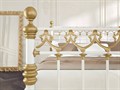 Металлическая кровать "Британи (Britаny)" две спинки - фото 164149