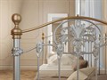 Металлический диван "Camelot" серебро - фото 179297