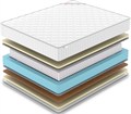 Вакуумный пружинный матрас "Classic Middle Memo Soft Plus S1000" - фото 201916